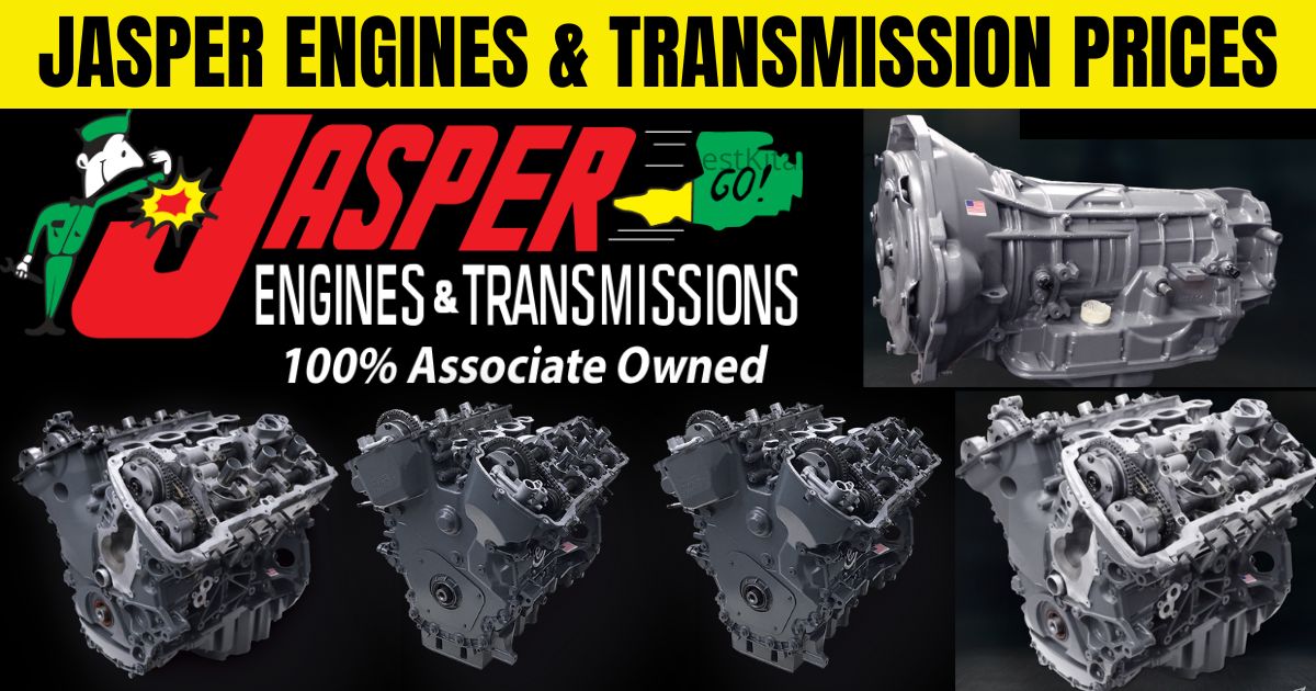 Jasper Engines Price List 2022